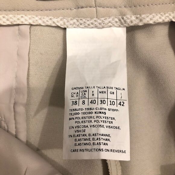 WEEKEND MAX MARA Slim Cigarette FITW113 Stretch Trousers Size 8 - Picture 9 of 13